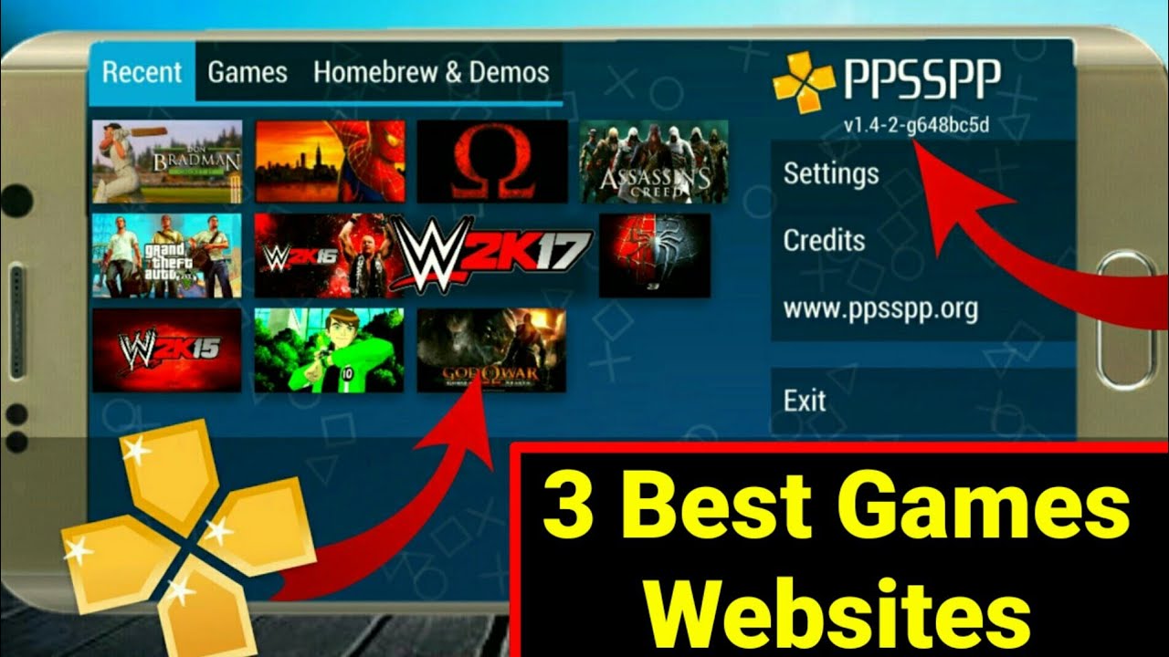Games for ppsspp emulator android