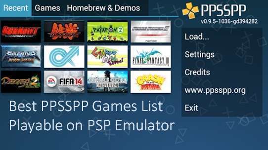 Best games for ppsspp gold android